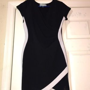 Black and white formal dress!